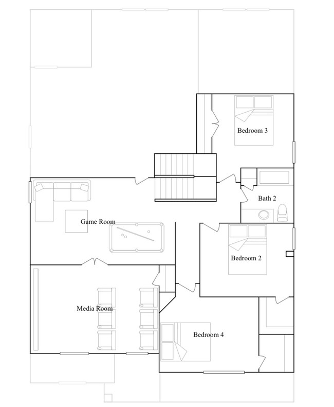 Foto del edificio - Large 3036 SF Home - 5 Bed/3 Bath + Media ...