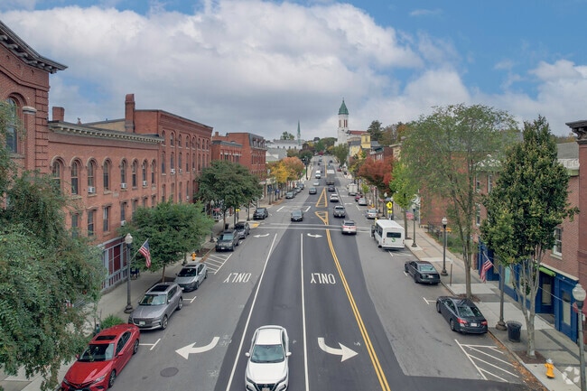 A beautiful morning in downtown Charlton/Southbridge for enjoying the day.