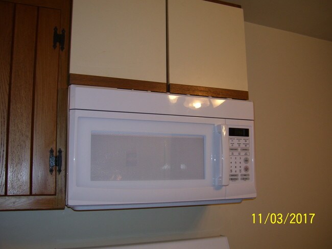 Built in microwave - 103 E 2nd St