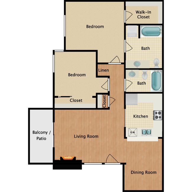 Foto del interior - Hilltop Condos