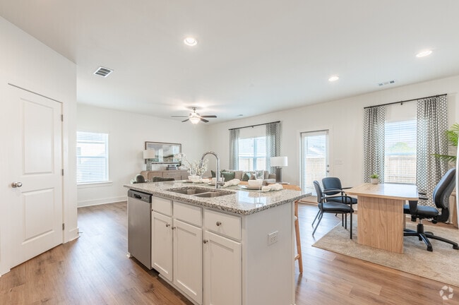 The Rabun - Kitchen - Haven at Parkway Pointe