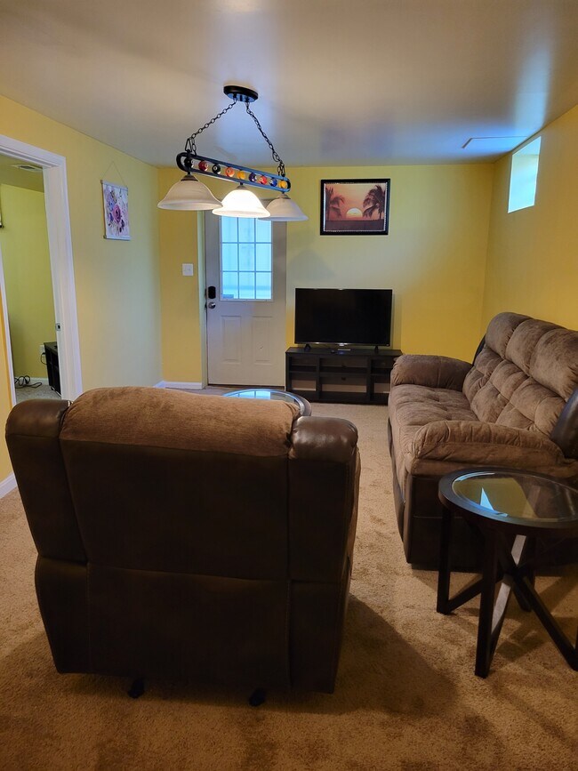Living room & Walkout side door - 10 Dreher Ave