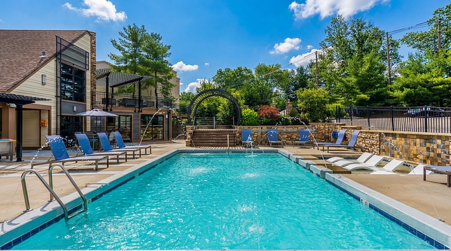 Resort-Style Pool at The Creeks on Kirklevington Apartments in Lexington - Creeks on Kirklevington
