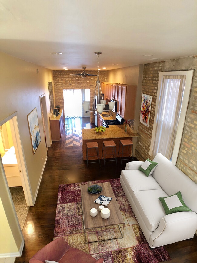 View of open concept - 2020 W 21st Pl