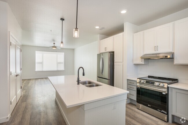 3HAB, 2BA - 1,230 ft² - Cocina/Sala de estar - Pine Ridge Crossings
