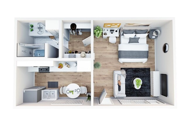 Floorplan - 13060 Burbank Blvd. Apartments