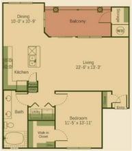 Interior Photo - Muir Lake