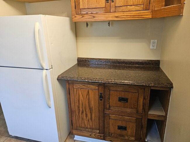 Fridge and counter - 24036 Gemwood Dr