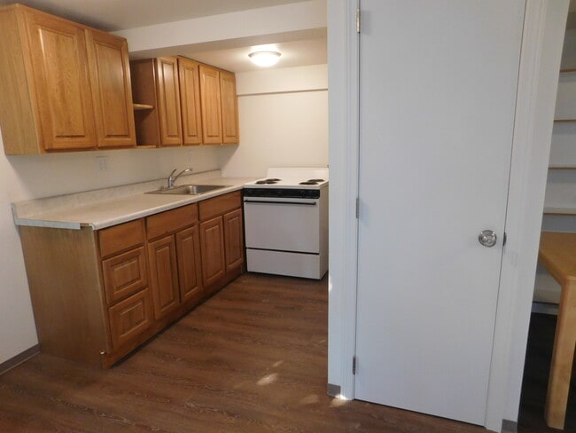 Kitchen and Entry Closet at Right - 335 NE Kamiaken St