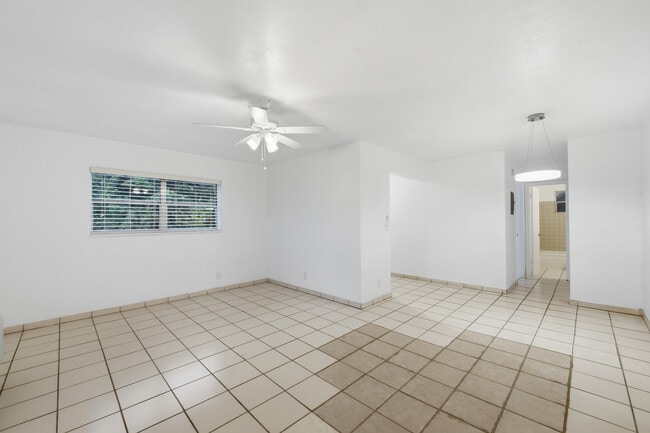 Living room/ Dining area - Edge Apartments