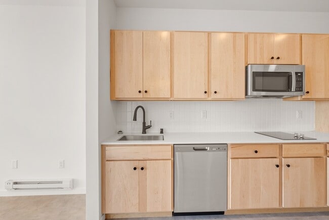 Unit 504 Kitchen - The Common Place Apartments