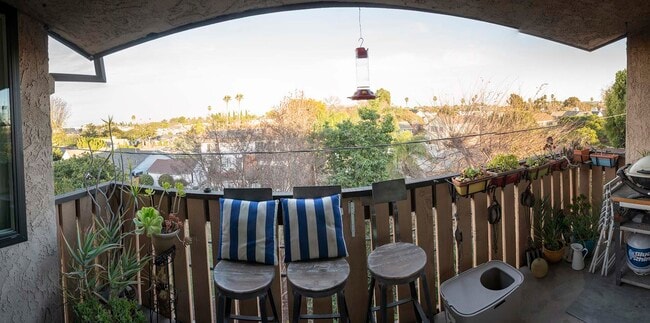 Balcony View 1 - 4170 Elm Ave