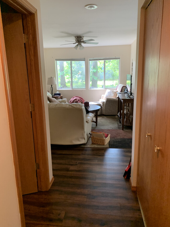 Hall to Living Room - 34175 N Hainesville Rd