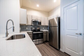 1BR/1BA, 820SF - Kitchen - Sierra at Fall Creek