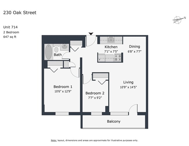 Photo du bâtiment - 230 Oak St