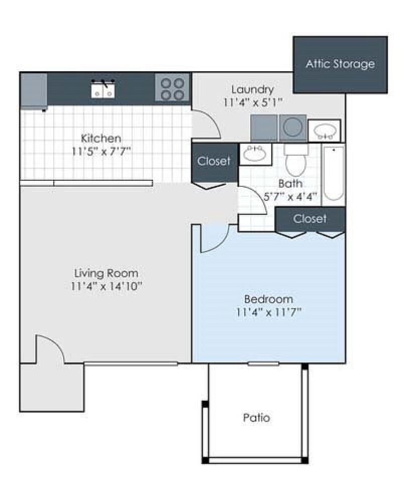 Slate Run – One Bedroom
