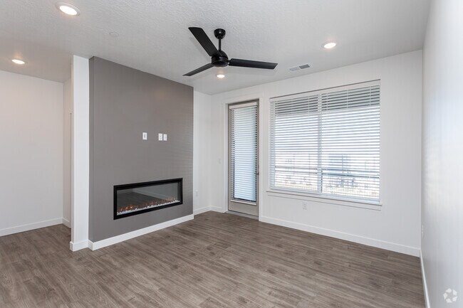 2BR, 2BA - 1116SF - Sala de estar - Reveal