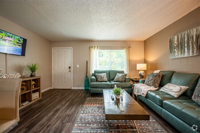 1 dormitorio, 1 baño - 550 pies cuadrados - Sala de estar - Sunpointe Place
