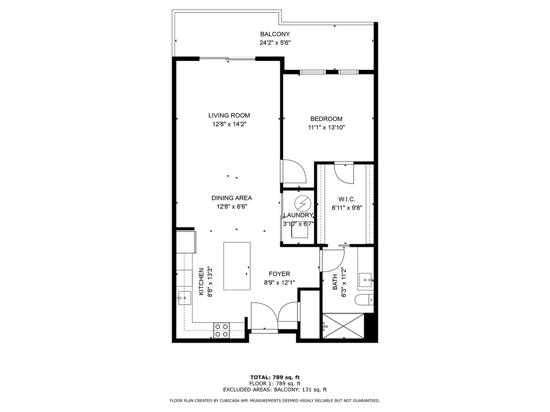 Building Photo - 1 Bed/ 1 Ba + Balcony