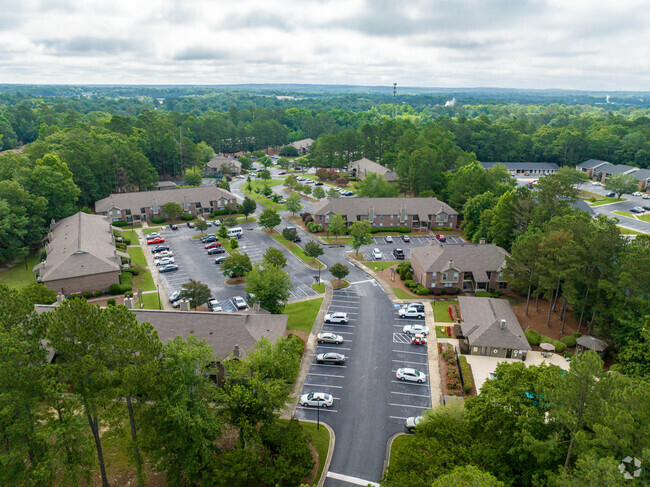 Arial View - Hunters Run Apartments