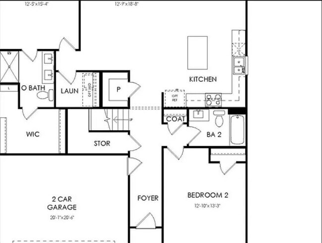 Main Floor Plan - 4409 Jack Faulk St