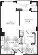 1 Bedroom- 660