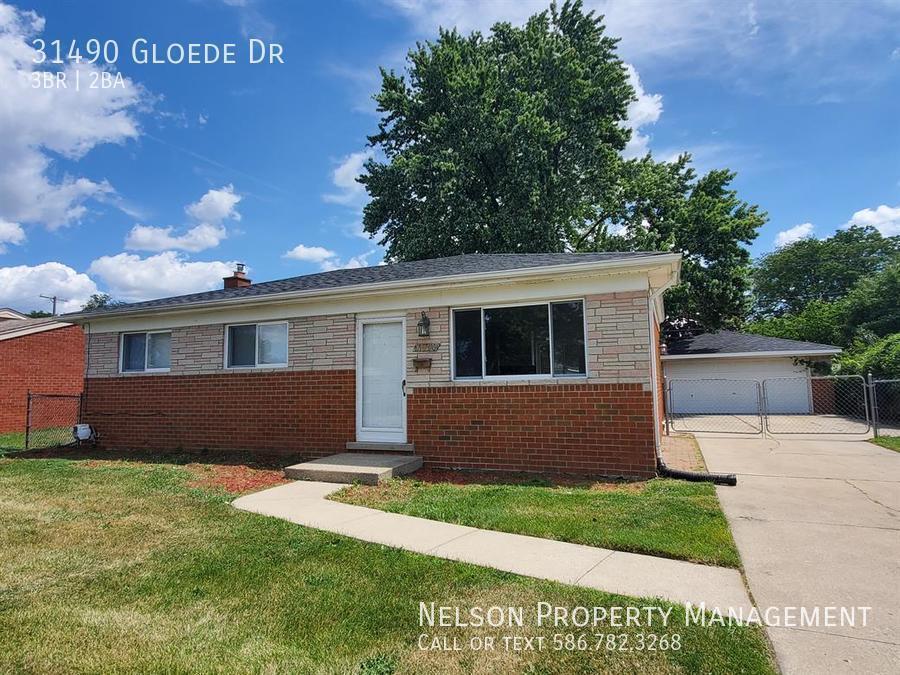 31490 Gloede Dr, Warren, MI 48088 House for Rent in Warren, MI