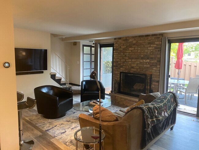 Wood burning fireplace - 3680 Independence Ave S