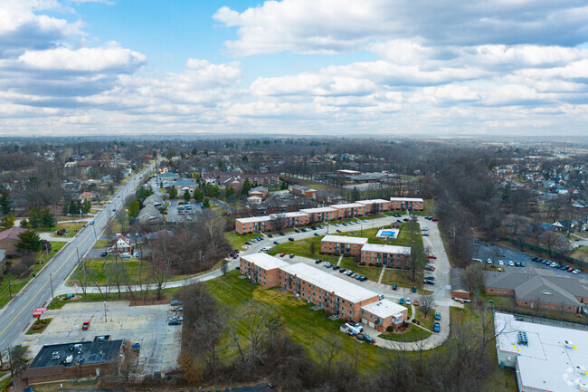 Aerial Photo - Bridgeport Apartments