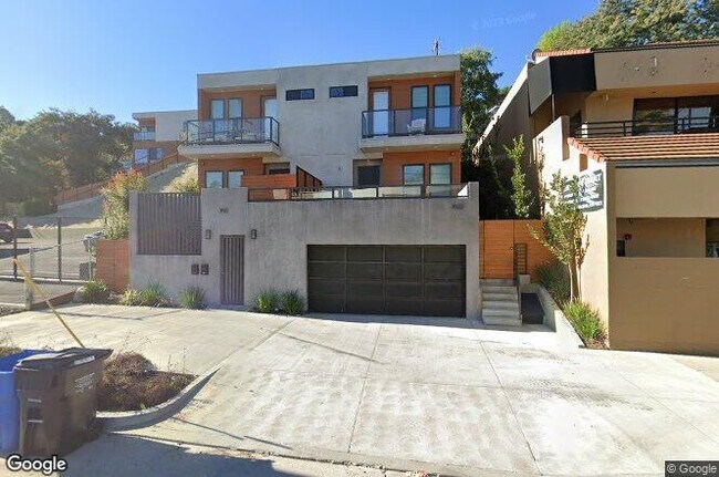 Secured garage with remote control - 3521 Cahuenga Blvd W