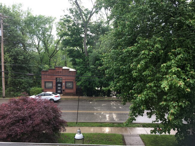 Vista desde la sala de estar (el río es visible en invierno) - 14 Conewango Ave
