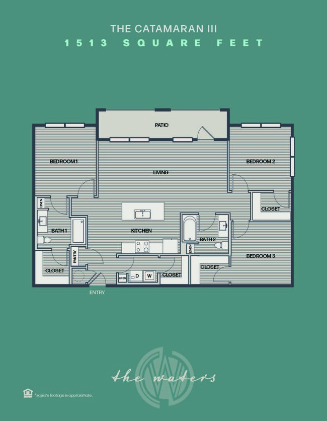 Floorplan - The Waters at Freeport