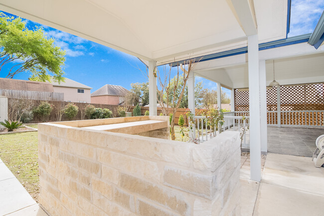 Back covered patio - 9630 Hillside Trail