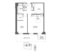 1 Bed 1 Bath Den-B5