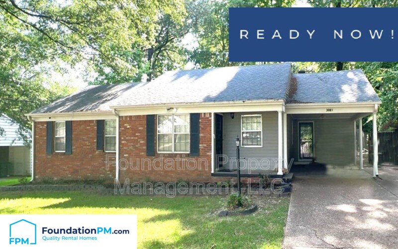 3021 Robbiedon St, Memphis, TN 38128 House Rental in Memphis, TN