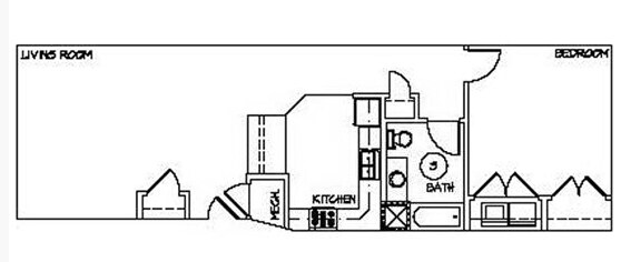 1HAB/1BA - Zahn Apartments