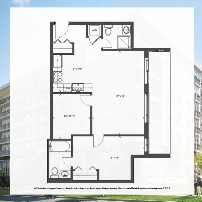 Photo du bâtiment - Jan-Aug Rental At Laurier In Waterloo