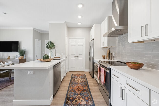 The Harmony - 1BR, 1BA - 715SF - Kitchen - Ironwood Apartments