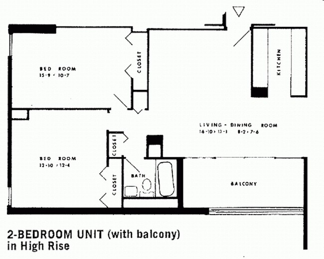 Floorplan - Kingsbury 's Twin Towers