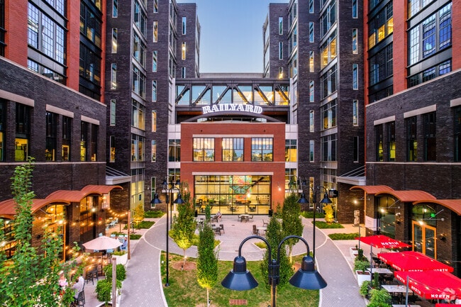 The Railyard Courtyard brings a lot of attraction for residents and visitors in Dilworth, NC.
