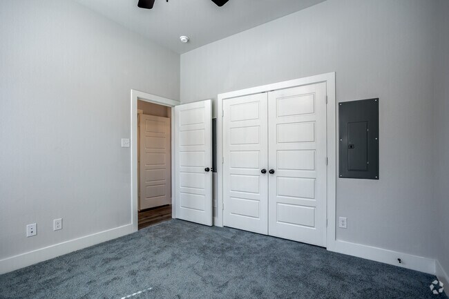 1BR, 1BA - 746SF - Bedroom - Canopy Homes at Woodcreek