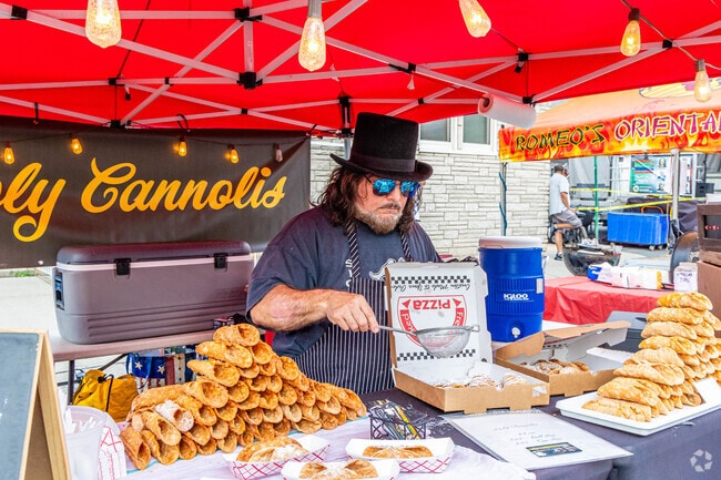 Peterstown Cultural Festival features fresh cannolis among other yummy delicacies.
