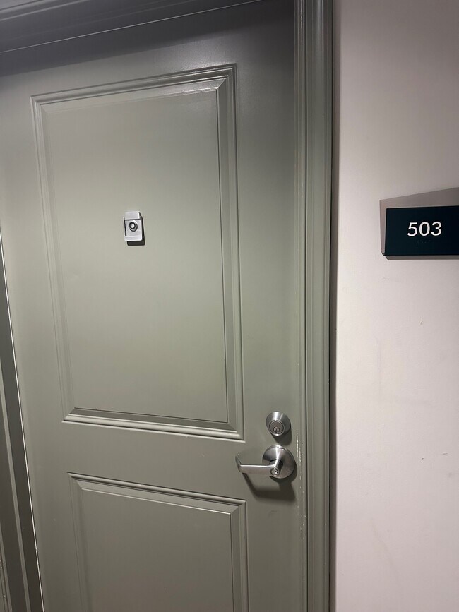 Front door to apartment - 1831 2nd Street NE #503