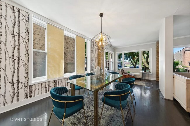 Dining and Living Rooms - 7619 N Bosworth Ave