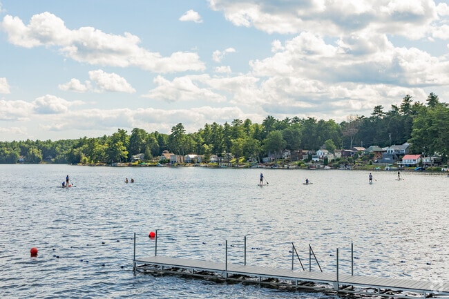 Queensbury residents go to Glen Lake for outdoor fun during the season.