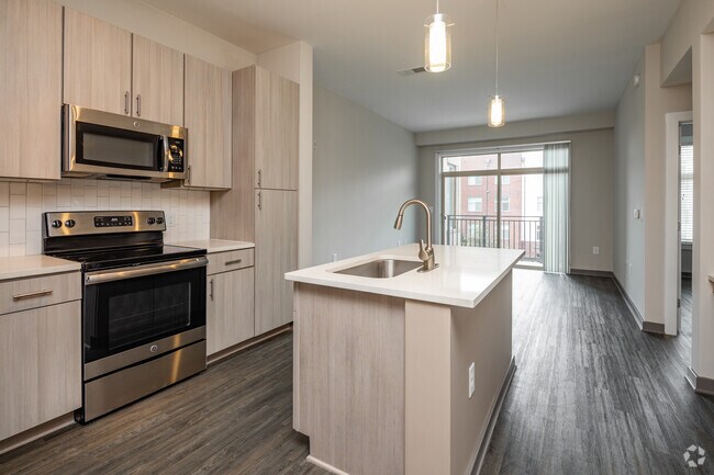 1HAB, 1BA - A1 - 704SF - Cocina - Camden Franklin Park