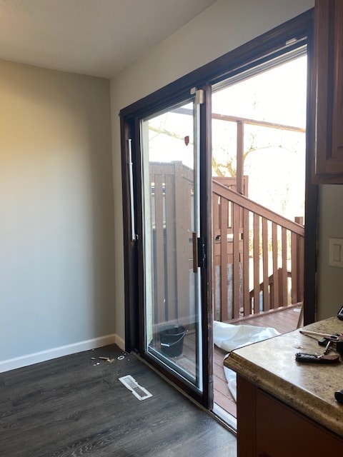 Dining Area and Back Porch - 170 Central St