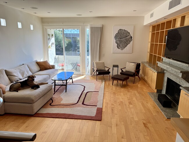 Living room and balcony - 11925 Mayfield Ave