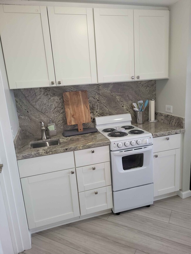 New kitchen, granite counters - 1770 Ala Moana Blvd