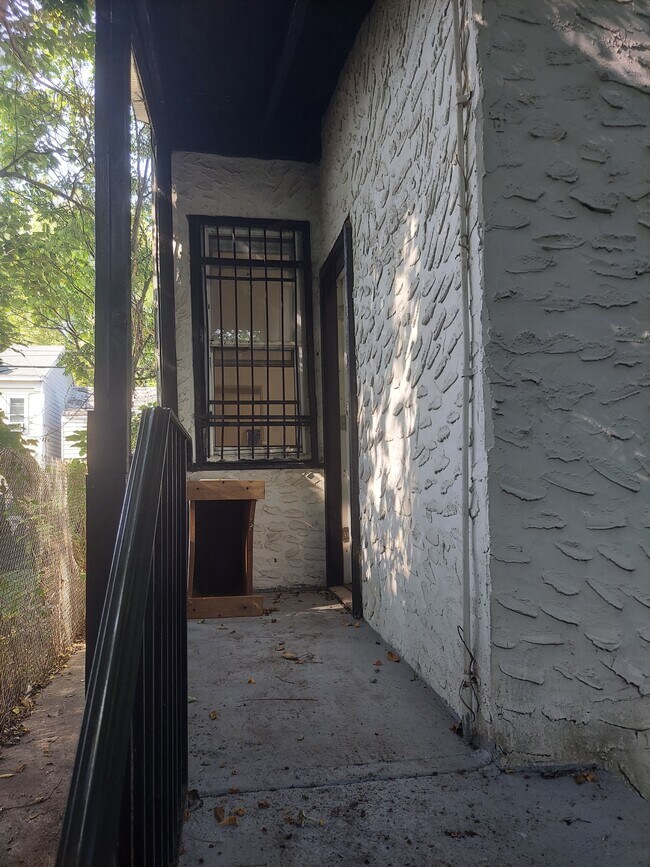 Back yard porch - 70 Breunig Ave